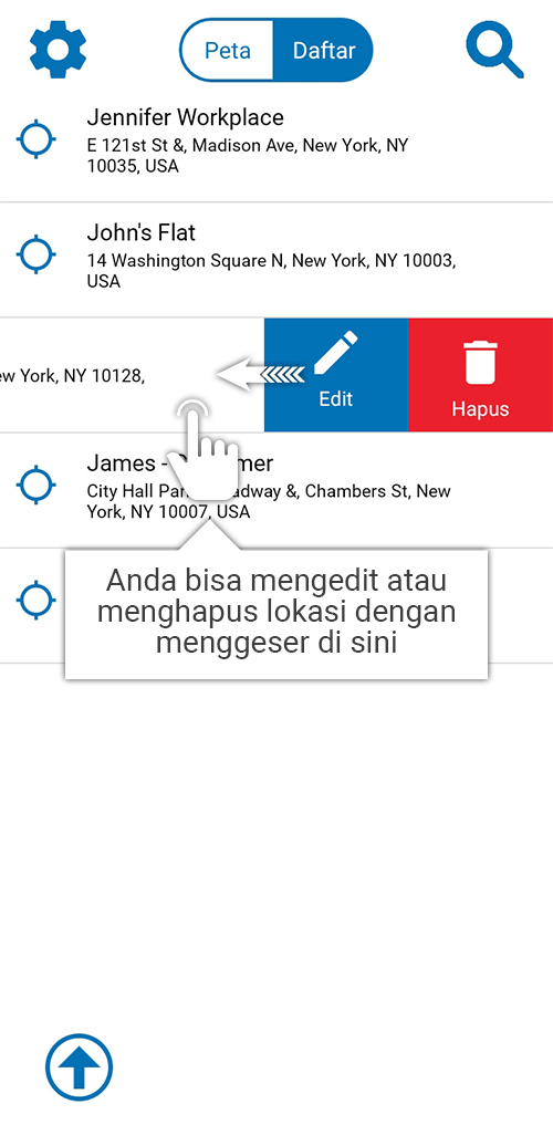 First slide